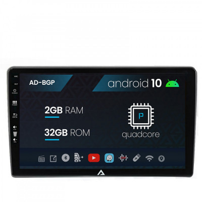 Navigatie Audi A4(B6 B7) Seat Exeo, Android 10, P-Quadcore 2GB RAM + 32GB ROM, 9 Inch - AD-BGP9002+AD-BGRKIT425 foto