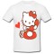 Tricou &quot; Hello Kitty with phone &quot;