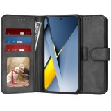 Husa 360 Xiaomi Poco F8 Ultra Asteroid GSM Diary Book, negru