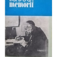 I. G. Duca - Memorii, vol. 2 (editia 1993)