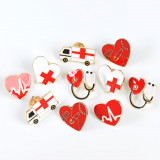 Set 10 brose martisor pentru doctori