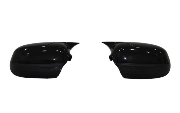 Capace oglinzi Batman style Opel Corsa C 2000-2006 negru lucios
