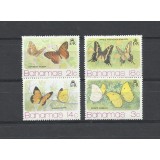 BAHAMAS 1975 FAUNA INSECTE FLUTURI