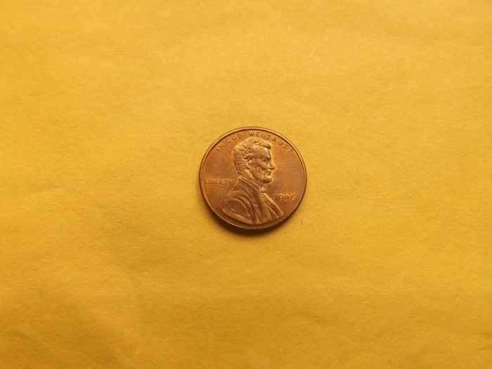 SUA 1 ( One ) Cent 1996 - MS 1