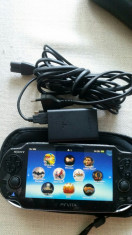 vand consola,modata,32 gb,4 gb ,,WI FI, PS VITA ,playstation VITA,25 jocuri foto