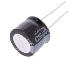Condensator Electrolitic THT 4700uF 10V 18x15mm