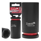 Cheie tubulara de impact in 6 puncte 3 / 4&quot;, 28 mm, Cr-Mo, Tvardy T00213-28