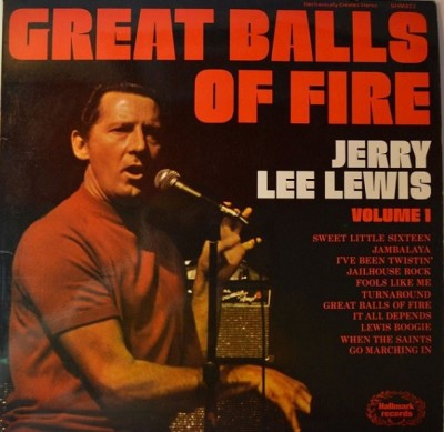 Vinil LP Jerry Lee Lewis &amp;ndash; Great Balls Of Fire (Volume 1) (-VG) foto