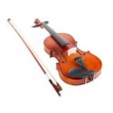 Cumpara ieftin Vioara Clasic Lemn IdeallStore&reg; 1/2 Maro, 52cm, Toc, Arcuș, Sacaz Incluse. Vioara pentru Incepatori, Copii si Adulti 10+
