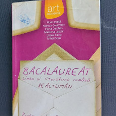 Limba si literatura romana - Bacalaureat Real + Uman PROBA SCRISA PROBA ORALA