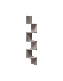 Cumpara ieftin Raft de colt pentru perete, Vasagle, Gri, LBC020M01, 127.5 x 20 x 20 cm