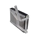 Radiator incalzire habitaclu Mazda Mpv 1999-2004, 251x122x26mm, SRLine 4579N8-2