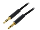 Cablu Jack 3,5mm 3pin 1,5m Negru