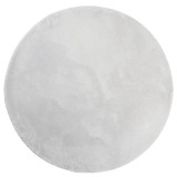 Cumpara ieftin Covor HUARTE, fir scurt, moale si lavabil, gri, &Oslash; 100 cm