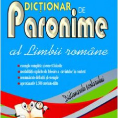 Dictionar de paronime al limbii romane - M.E. Iocobescu