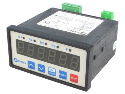 Contor electronic LED impulsuri, IP64 foto