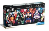 Puzzle Clementoni panoramic, Disney Villains, 1000 piese