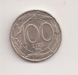 Moneda Italia - 100 Lire 1996 v1 foto