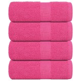 Gossi prosoape de oaspeti, frogn, 4 buc., roz, 30x50 cm, 360 g/m2