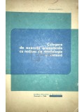 Stefania Popescu - Culegere de exercitii gramaticale cu notiuni de morfologie si sintaxa (Editia: 1968)