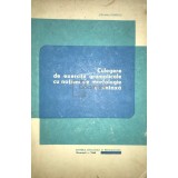 Stefania Popescu - Culegere de exercitii gramaticale cu notiuni de morfologie si sintaxa (Editia: 1968)