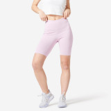 Pantalon scurt 520 Fitness Roz deschis Damă, Domyos