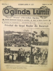 1925 Oglinda lumii Targul Mo?ilor, fotbal romanesc, fotbal feminin interbelic foto