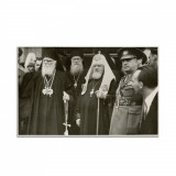 Vizita Patriarhului Alexei I al Moscovei &icirc;n Rom&acirc;nia, fotografie de epocă, 1947