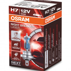 Bec Osram H7 12V 55W Night Breaker Laser Next Gen +150% Up To 150M 64210NL