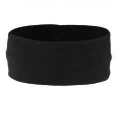 Bentiță Păr, Negru, Lățime 7.5 cm, Lungime 20 cm
