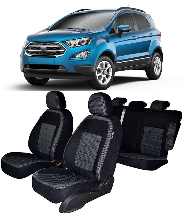 Set huse Scaune dedicate FORD Ecosport (2018-2021) bancheta fractionata
