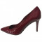 Pantofi dama, din piele naturala, marca Gino Rossi, DCG505-E8, visiniu inchis 39