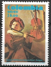 C3645 - Columbia 1980 - Pictura 1v.neuzat,perfecta stare