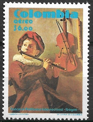 B0440 - Columbia 1980 - Pictura 1v.neuzat,perfecta stare