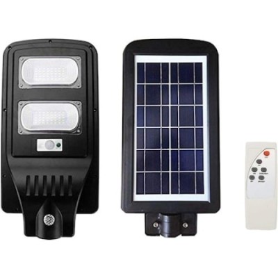 Lampa stradala FOXMAG24, 60W cu senzor, acumulator si panou solar foto