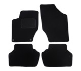 Set covorase auto mocheta velur Citroen Ds4, 06.2011-, negru, A-Series