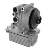 Radiator racire ulei motor, termoflot Ford Mondeo, 05.2002-05.2007, motor 2.0 TDCI, 85/96/114 kw, diesel, 95x153x53 mm, cu carcasa filtru, din alumin