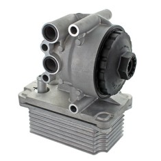 Radiator racire ulei motor, termoflot Ford Mondeo, 05.2002-05.2007, motor 2.0 TDCI, 85/96/114 kw, diesel, 95x153x53 mm, cu carcasa filtru, din alumin