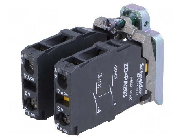 Element de contact 22mm Harmony XB4 NO x4