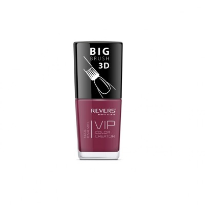 Lac de unghii Vip, 3D, Revers, visiniu, Lucios, 12 ml, Nr 013 foto