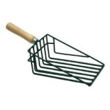 Lopatica Metalica Tip Grilaj Pentru Legume 150X350Mm