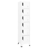 Cumpara ieftin Fiset, alb, 38x40x180 cm, otel
