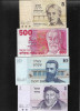 Set 10 bancnote Israel (cele din imagini) F-VF, Asia