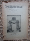CONVORBIRI LITERARE SEPTEMBRIE-DECEMBRIE 1928 DIRECTOR AL. TZIGARA-SAMURCAS