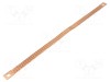 Trese bandă de &icirc;mpăm&acirc;ntare 16mm2 &Oslash;1: 9mm &Oslash;2: 9mm 120A L: 0,4m