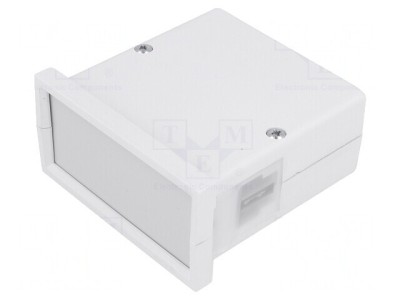 Carcasă panou ABS gri 72x72x36mm cu răsucire foto