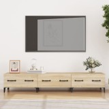 VidaXL Comodă TV, stejar sonoma, 150x34,5x30 cm, lemn prelucrat