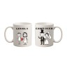 Cana alba personalizata, Game over, INOVATIX&reg;. 330ml, Oem