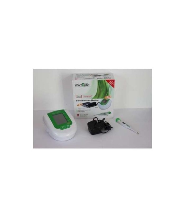 Tensiometru Digital De Bra&Aring;&pound; BP 3AG1 Green (Adaptor+Termometru Digital Cadou)