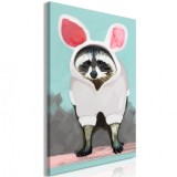 Cumpara ieftin Tablou - Raccoon or Hare? (1 Part) Vertical 40x60 cm